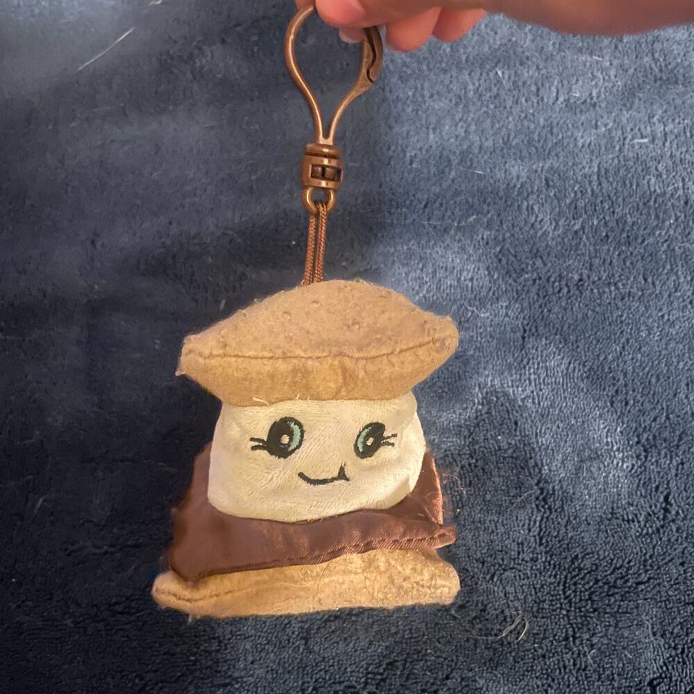Retired Whiffer Sniffers "Jimmy S'More" Scented Backpack Clip Keychain